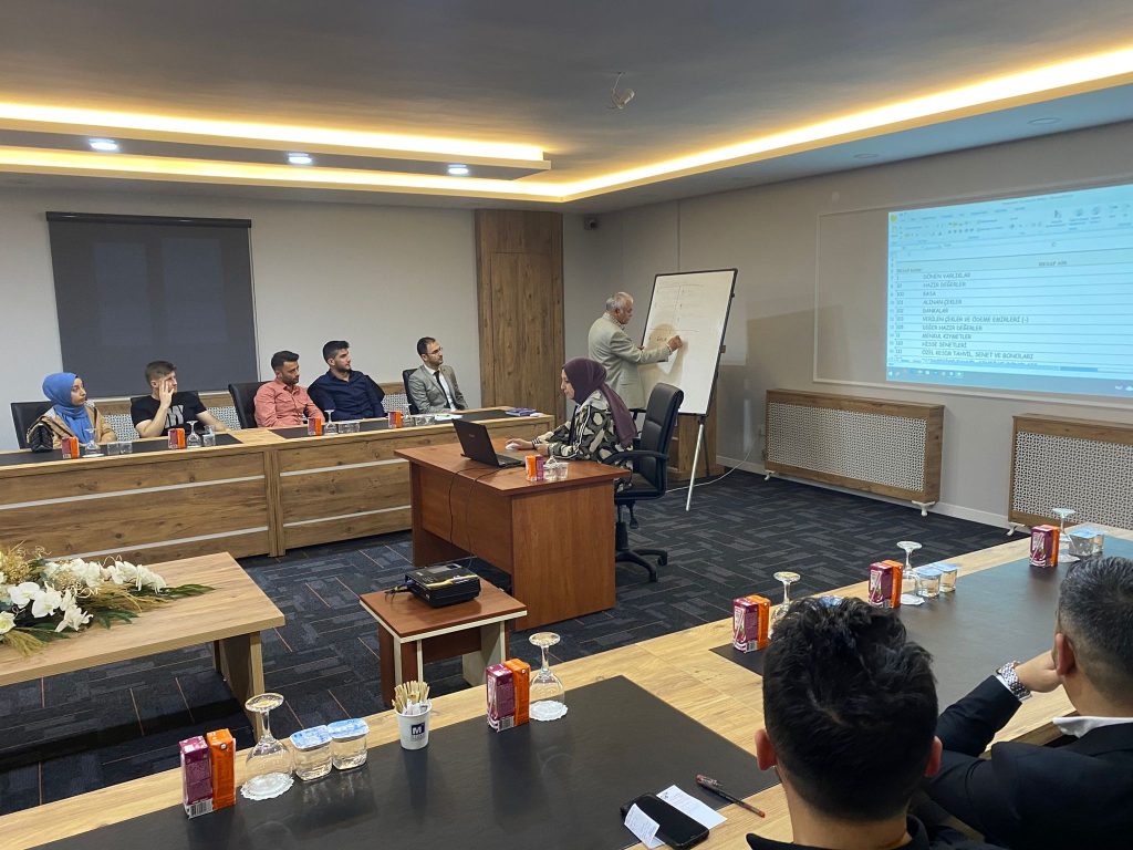 YMM Yusuf OFLAZ'ın "Tek Düzen Hesap Planı ve Mali Tablolar" Konulu Eğitimi