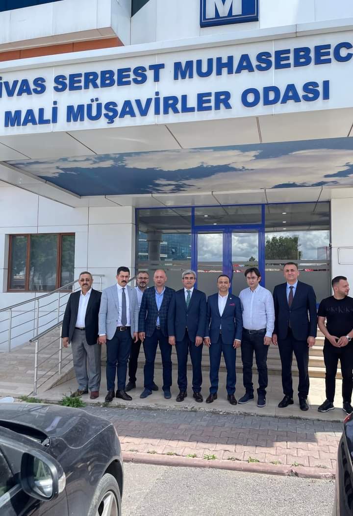 Milliyetçi Harekat Partisi Sivas Heyeteninin Odamızı Ziyareti