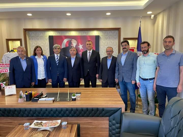 AK Parti Sivas Heyetenin Odamızı Ziyareti