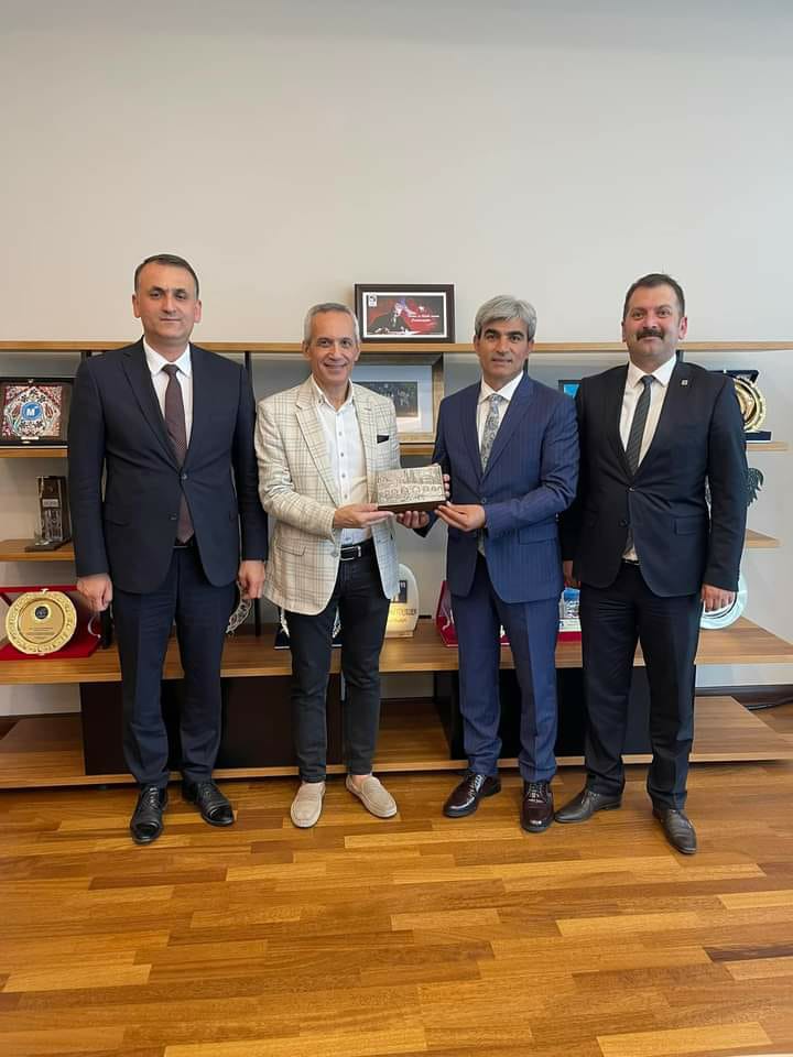 TESMER Merkez Sekreteri Prof.Dr.Cemal Yükselen ve Yönetim kurulu ziyareti